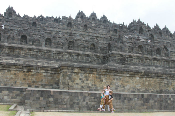 Visits to Temples In Thailand, Bhutan, Indonesia and Bali as Inspiration for Buddha Paintings