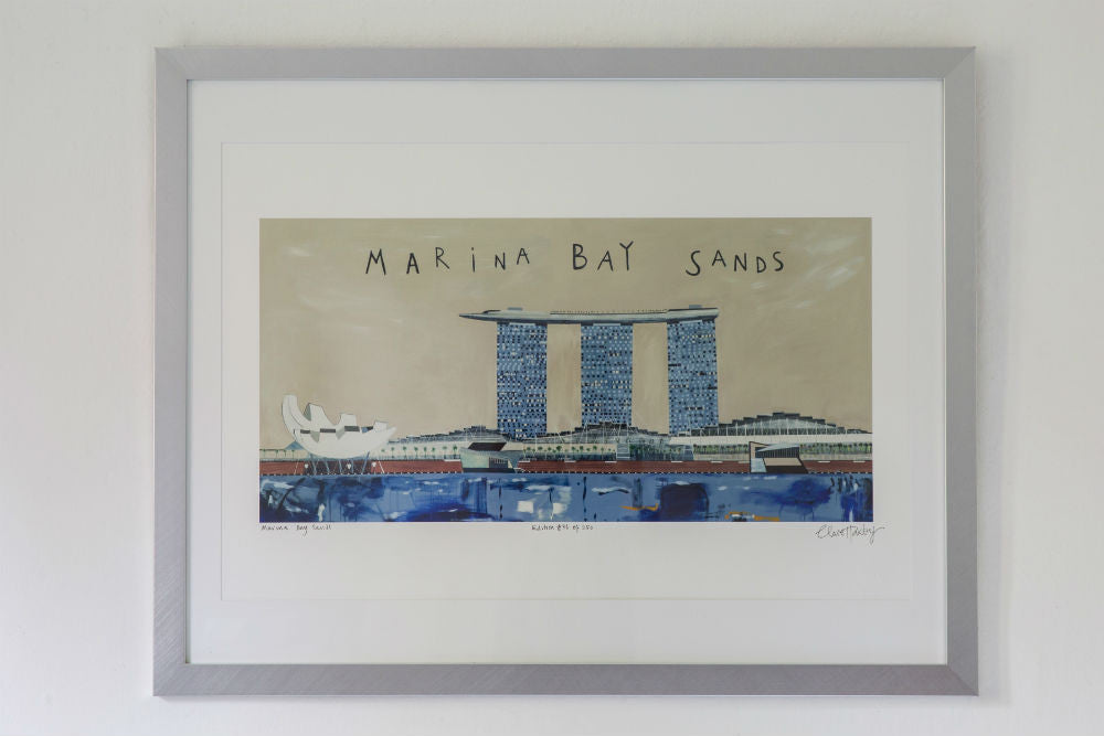Marina Bay Sands to a collector on Robertson Quay, Singapore