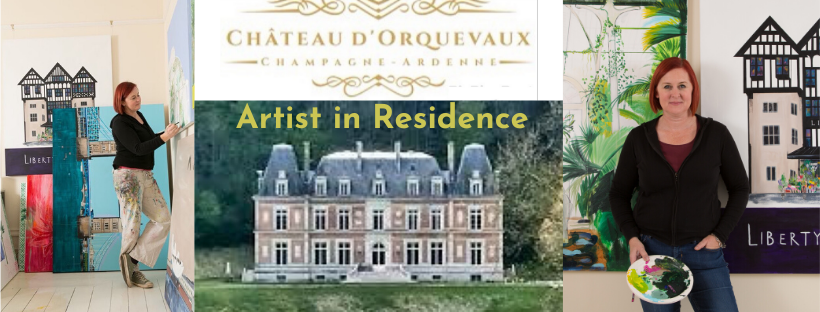 Artist in Residence at Chateaux Orquevaux