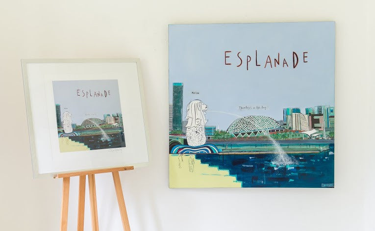 WIN A CLARE HAXBY PRINT IN CELEBRATION OF THE SINGAPORE F1 GRAND PRIX