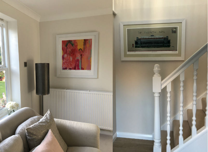 The Fullerton Hotel & Tropical Gingerlilies: Hampshire, UK