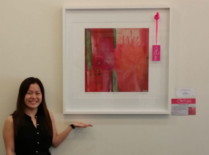 'Tropical Ginger Lily' selected for the TMF Group Art curation