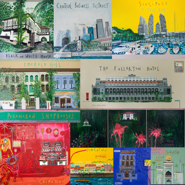 Fine Art Prints to Remember Singapore By