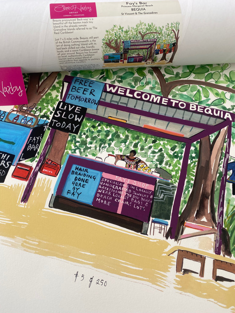 Fays Bar BEQUIA, St Vincent & The Grenadines