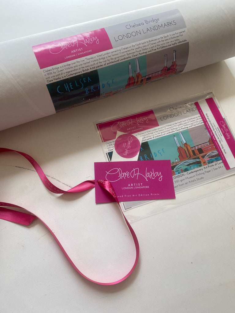 Chelsea Bridge - Signed Edition Print