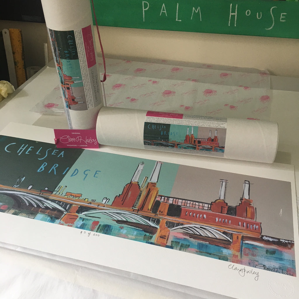 Chelsea Bridge - Signed Edition Print