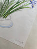 Purple Iris in a Contemporary Glass Bowl - ORIGINAL DRAWING
