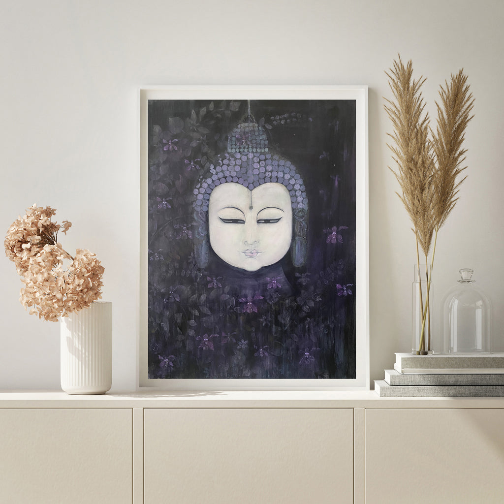 Indigo Orchid Buddha