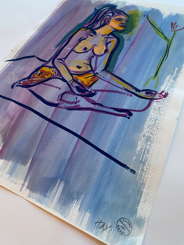 Open to Receive - ORIGINAL PAINTING on Paper