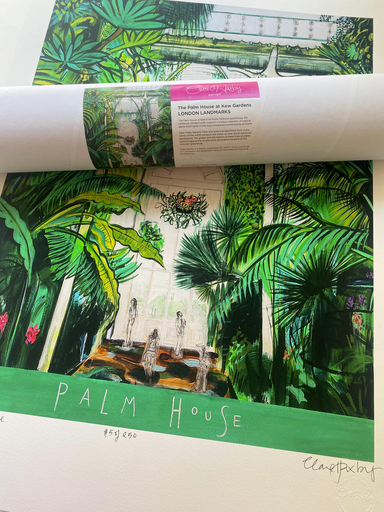 The Palm House at Kew Gardens - Signed Edition Print