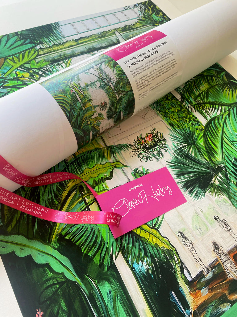 The Palm House at Kew Gardens - Signed Edition Print