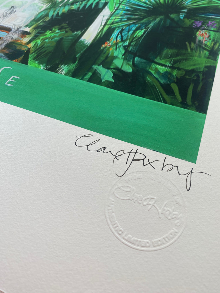 The Palm House at Kew Gardens - Signed Edition Print