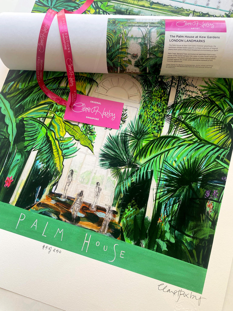 The Palm House at Kew Gardens - Signed Edition Print