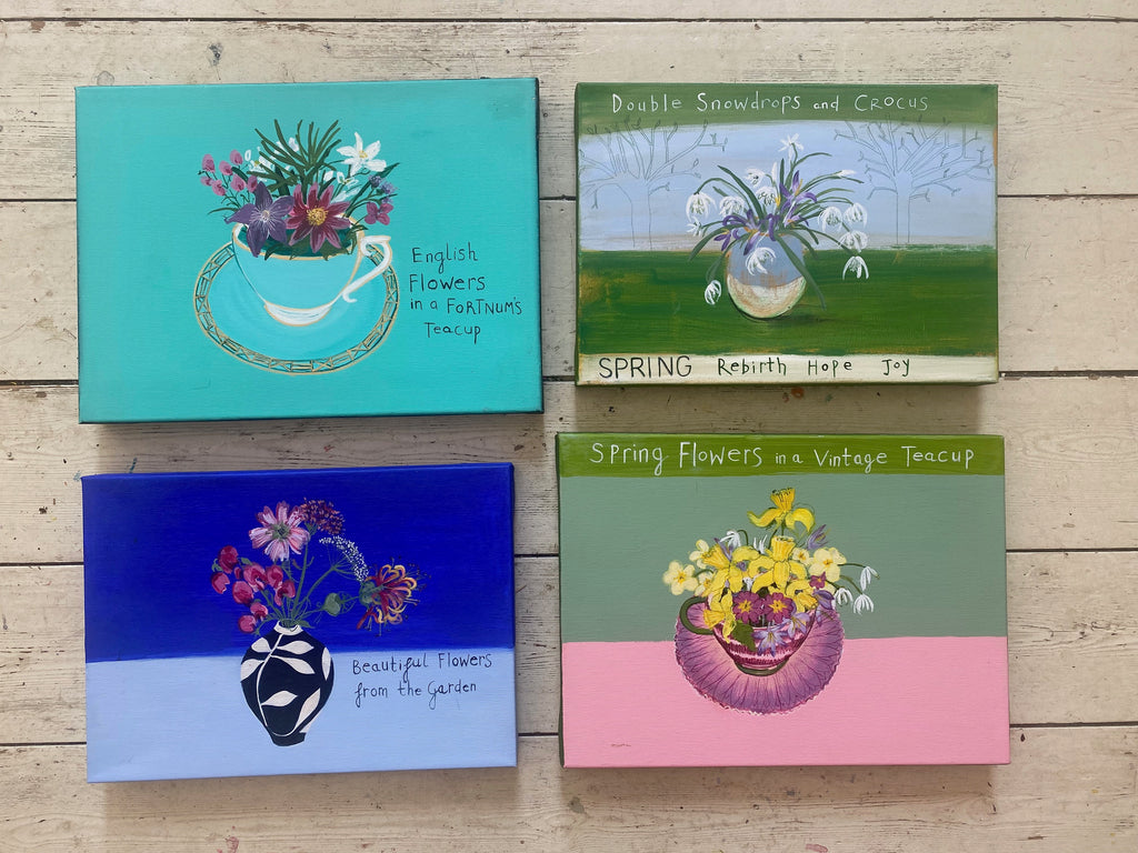 Double Snowdrops & Crocus