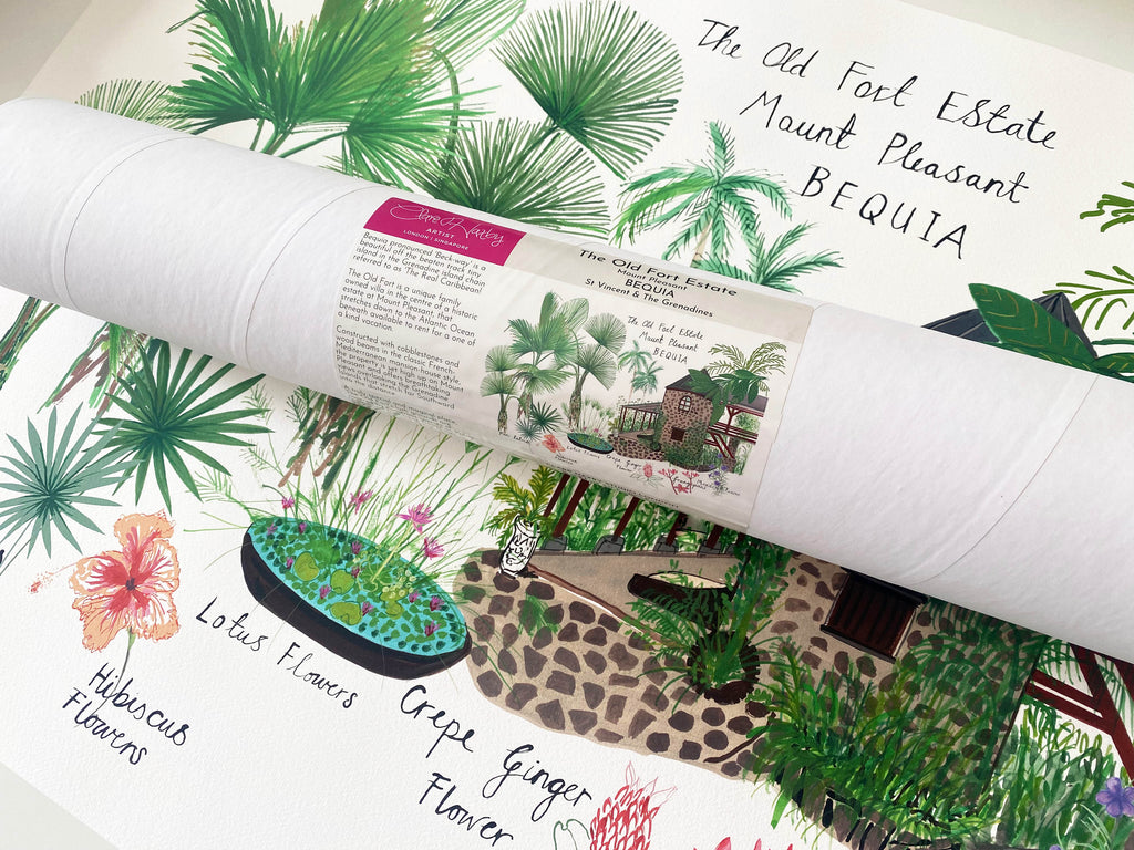 The Old Fort Estate BEQUIA, St Vincent & The Grenadines