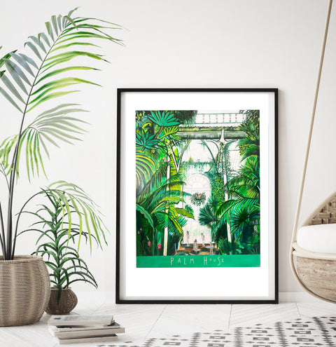The Palm House at Kew Gardens - Signed Edition Print