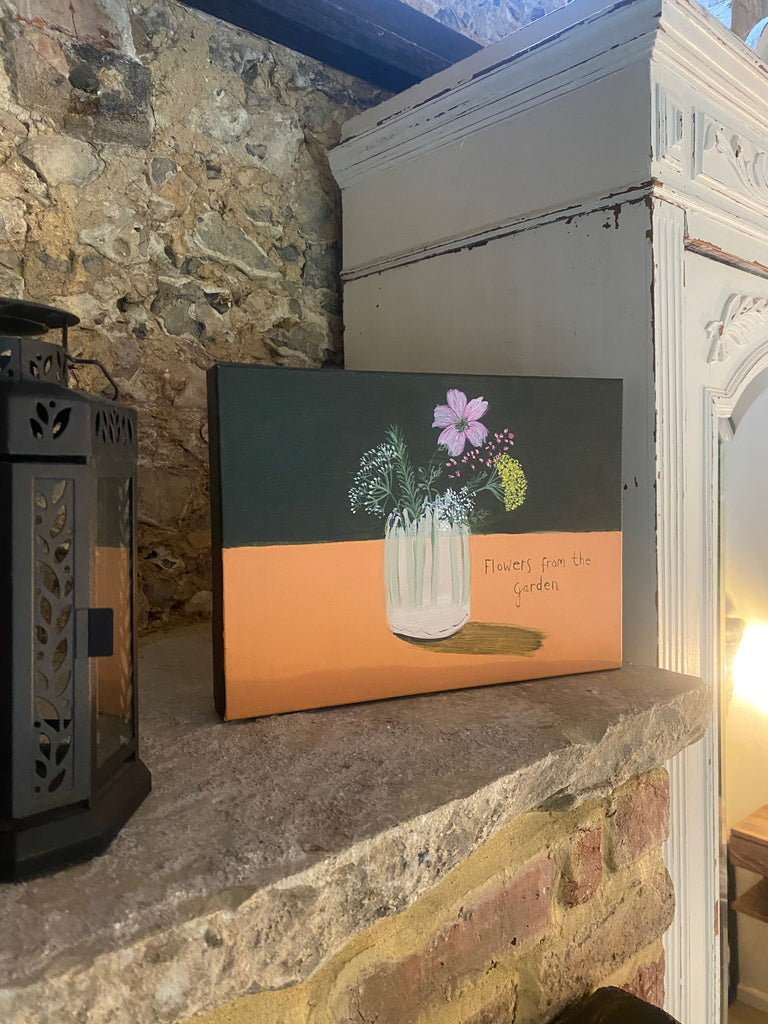 97 'Flowers From The Garden' ORIGINAL PAINTING