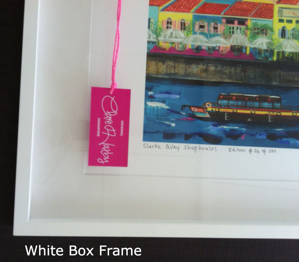 Rooster - White Frame - SALE