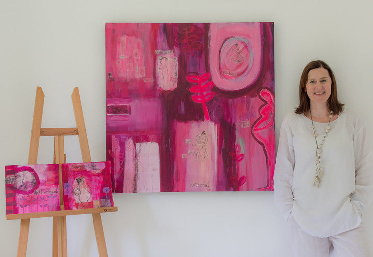 Motherhood Painting Collection By Clare Haxby