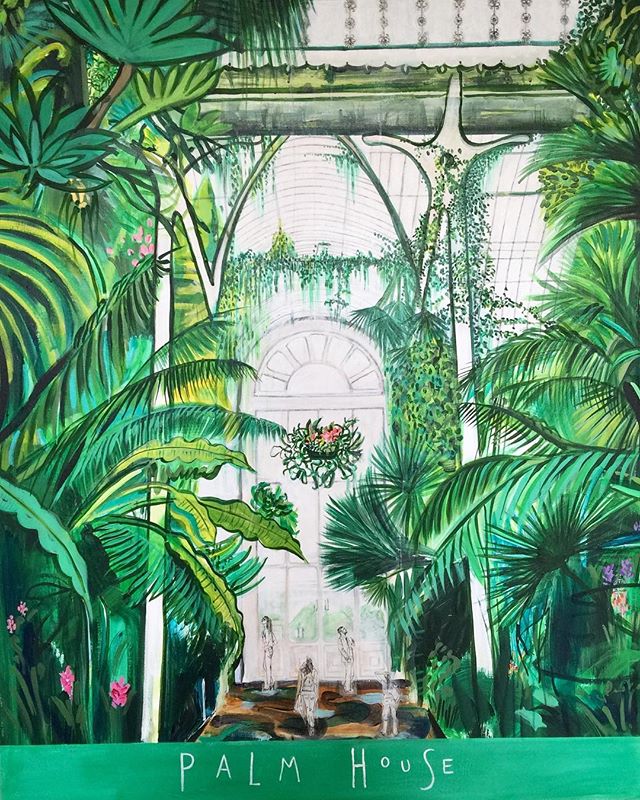 The Palm House at Kew Gardens - Signed Edition Print