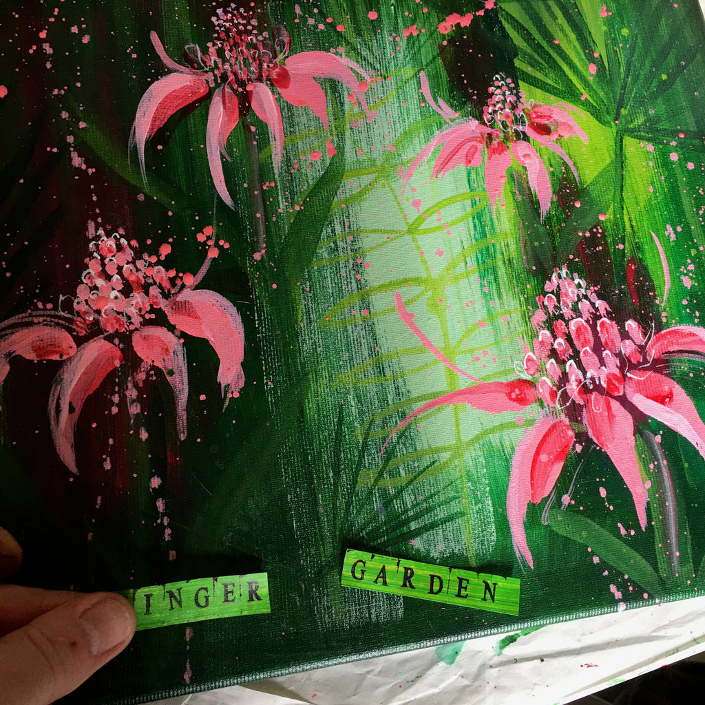 The Gingerlilies Spoke to Me - Ginger Garden IX