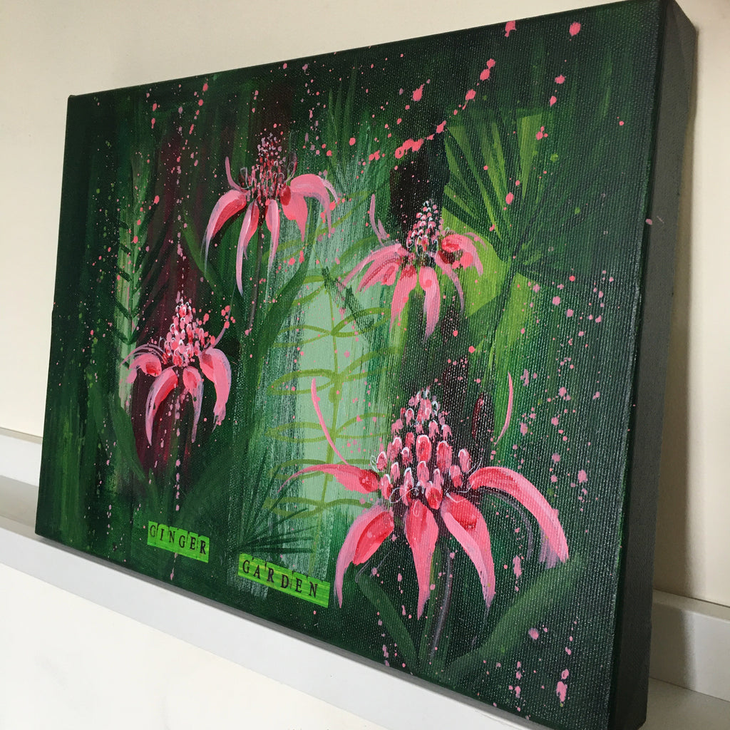 The Gingerlilies Spoke to Me - Ginger Garden IX