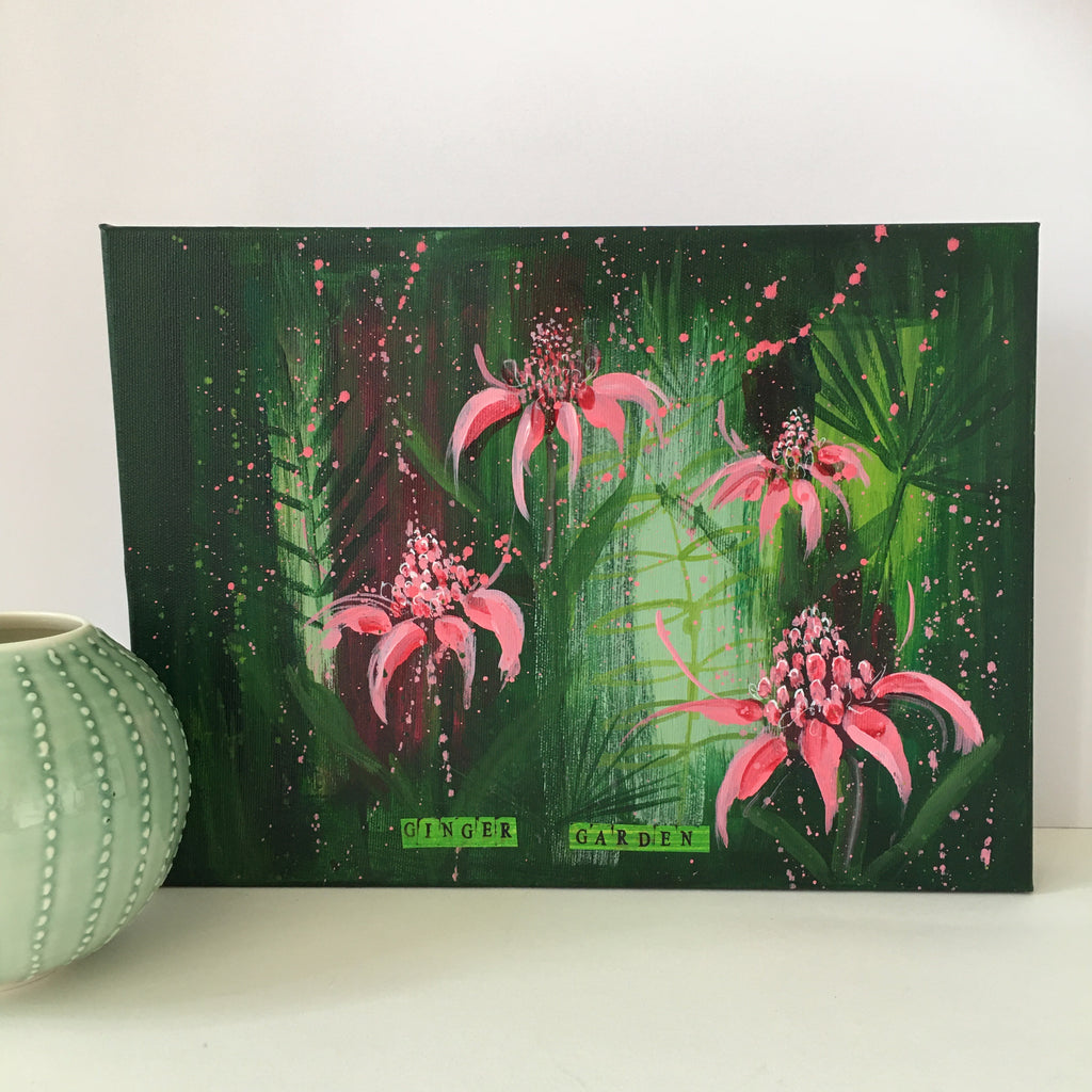 The Gingerlilies Spoke to Me - Ginger Garden IX