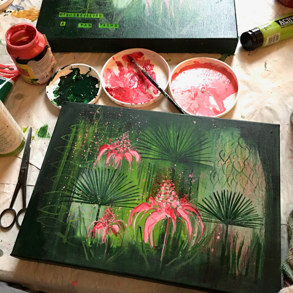 The Humid Ginger Garden & Fan Palms (Ginger Garden XII)