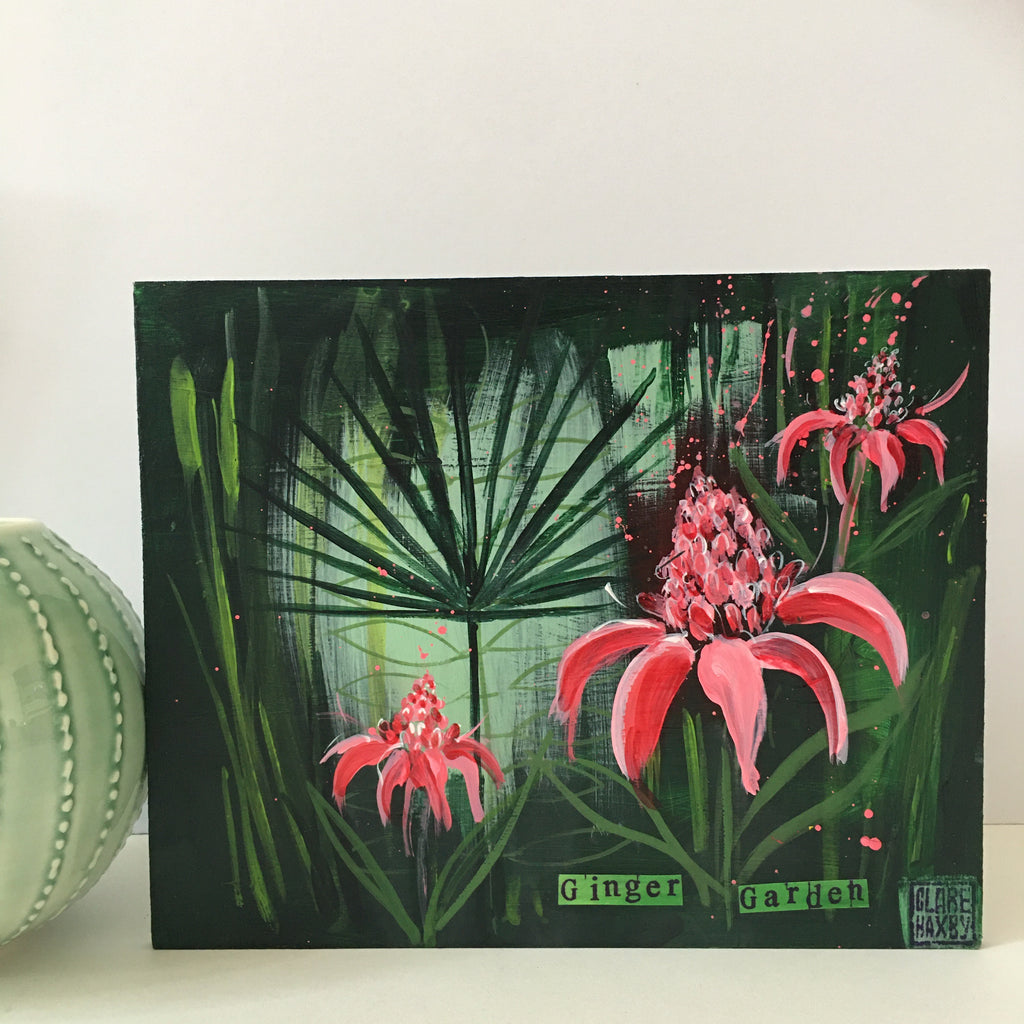 Walking through the Humid Ginger Garden to the Giant Fan Palm