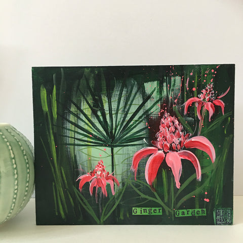 Walking through the Humid Ginger Garden to the Giant Fan Palm