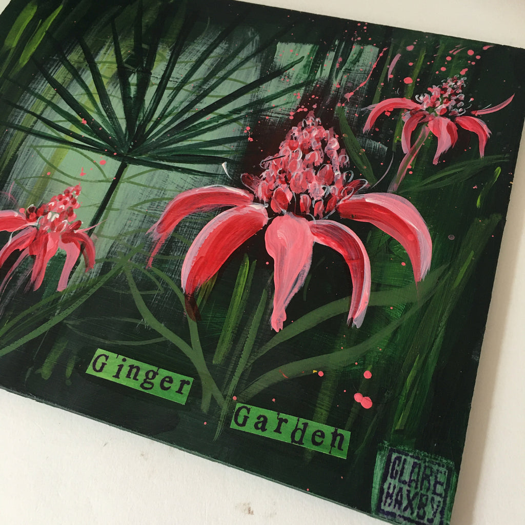 Walking through the Humid Ginger Garden to the Giant Fan Palm