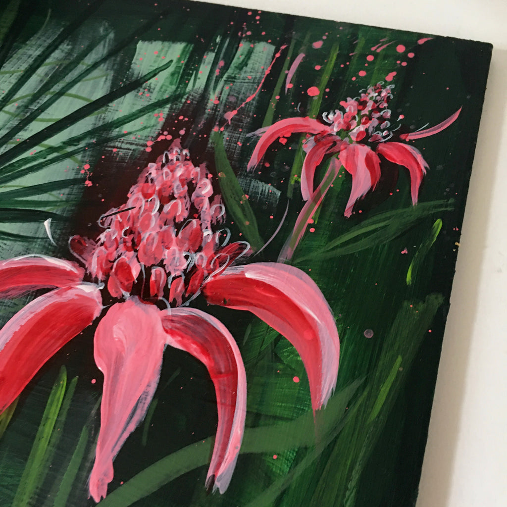 Walking through the Humid Ginger Garden to the Giant Fan Palm