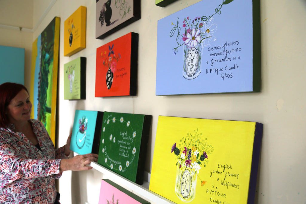 ORIGINAL English Flowers in a Fortnum's Teacup