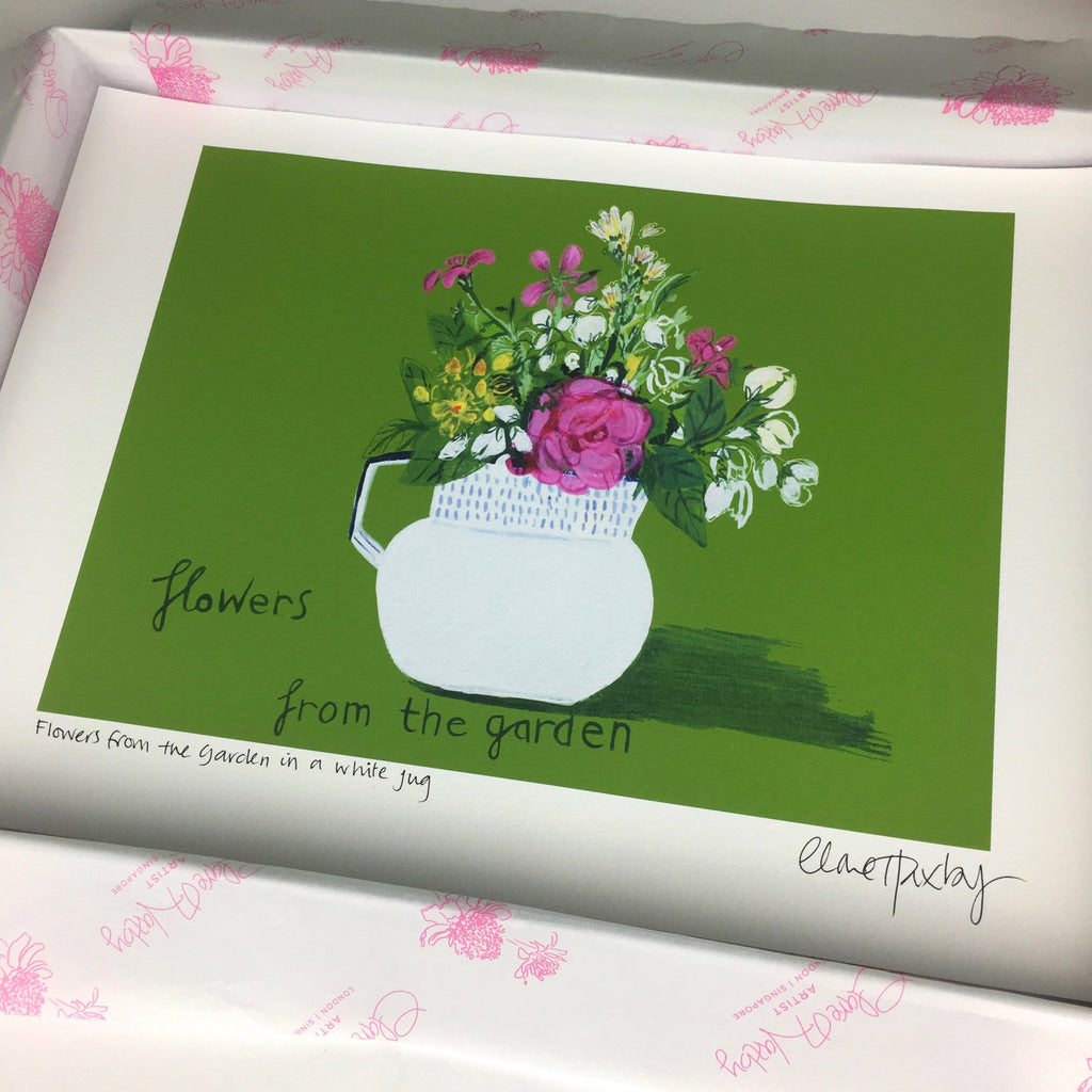 4 Signed FLOWERS Prints in a Gift Box