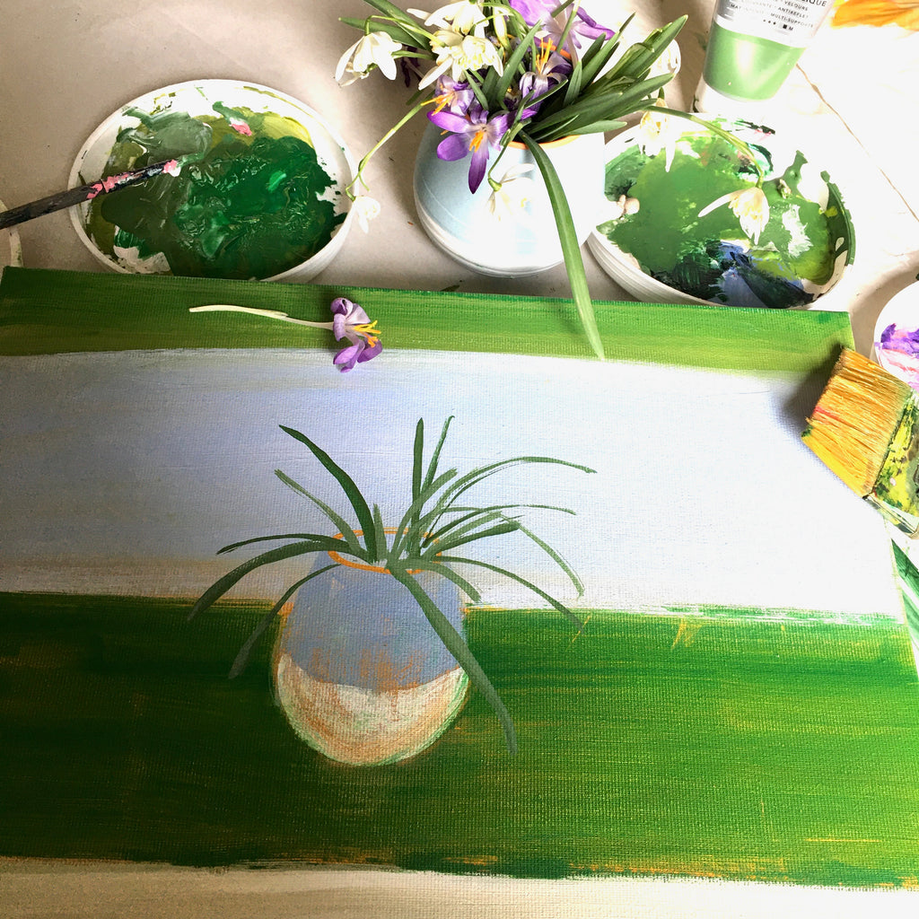 Double Snowdrops & Crocus