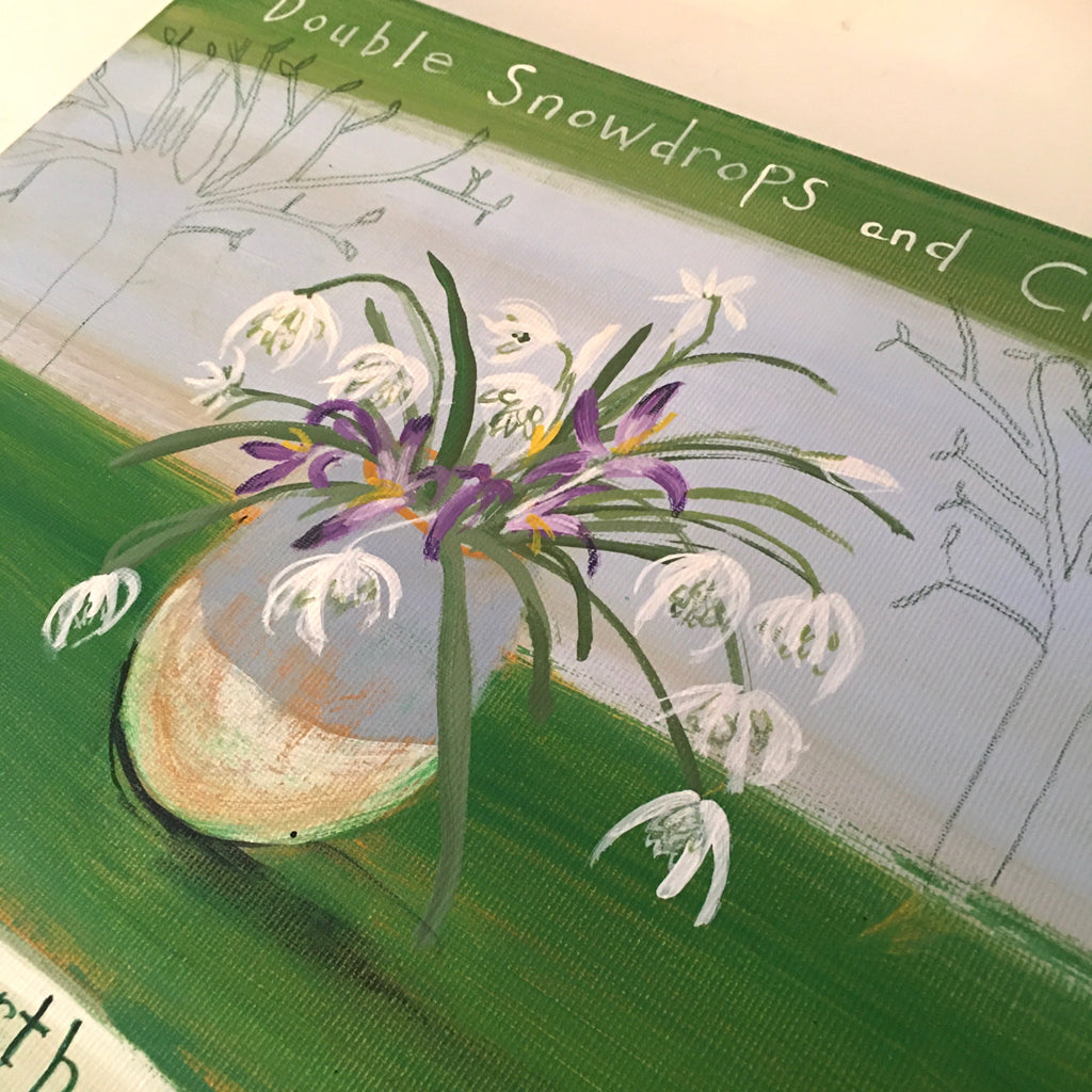 Double Snowdrops & Crocus