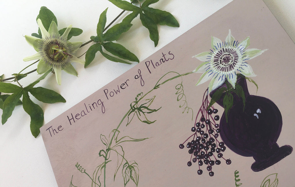 The Healing Power of Plants - Original Painting