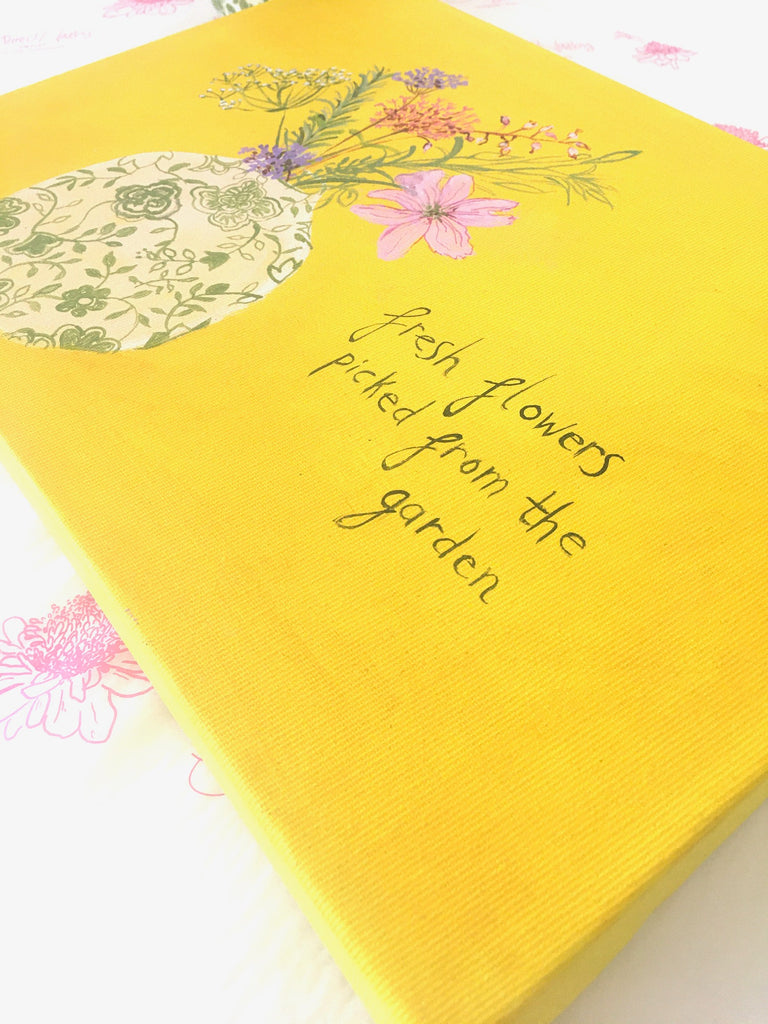 95 Fresh Flowers picked from the Garden