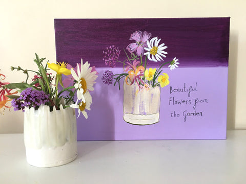 96 #clarehaxbyflowers 'Beautiful Flowers from the Garden'