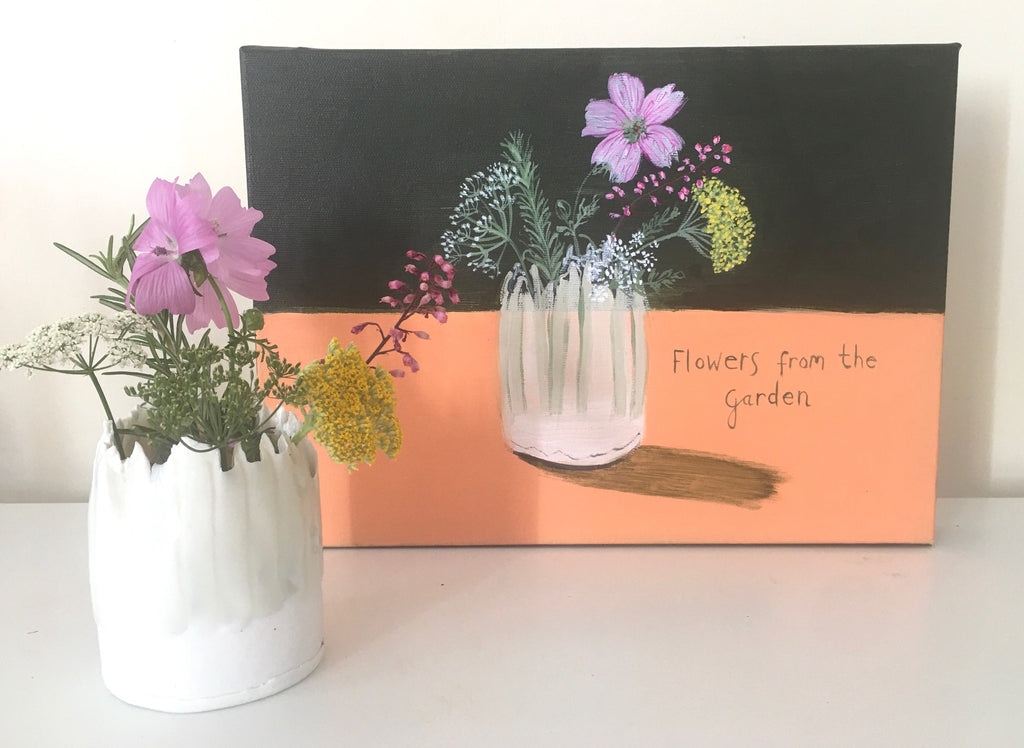 97 'Flowers From The Garden' ORIGINAL PAINTING