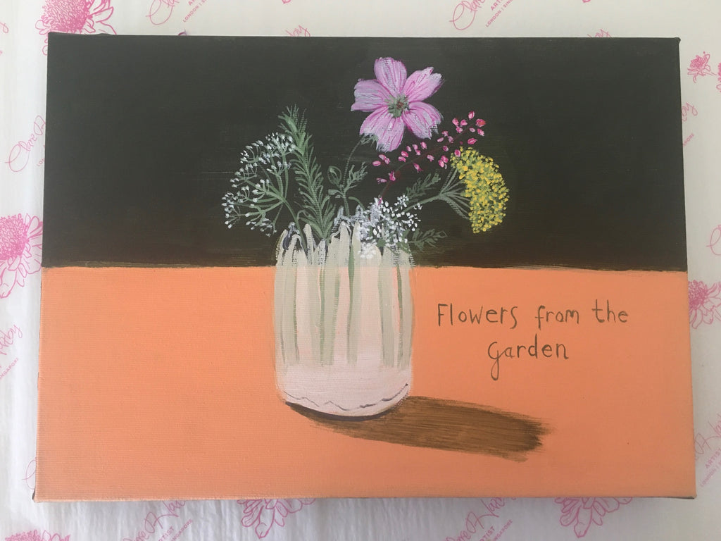 97 'Flowers From The Garden' ORIGINAL PAINTING