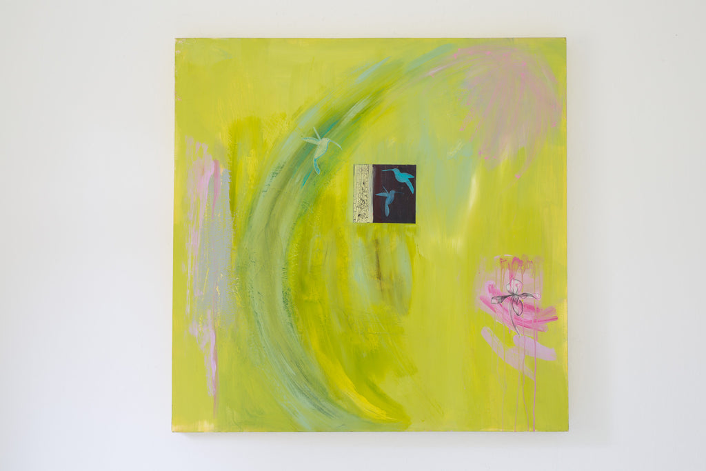 Botanical Slipper Orchid Painting by Clare Haxby