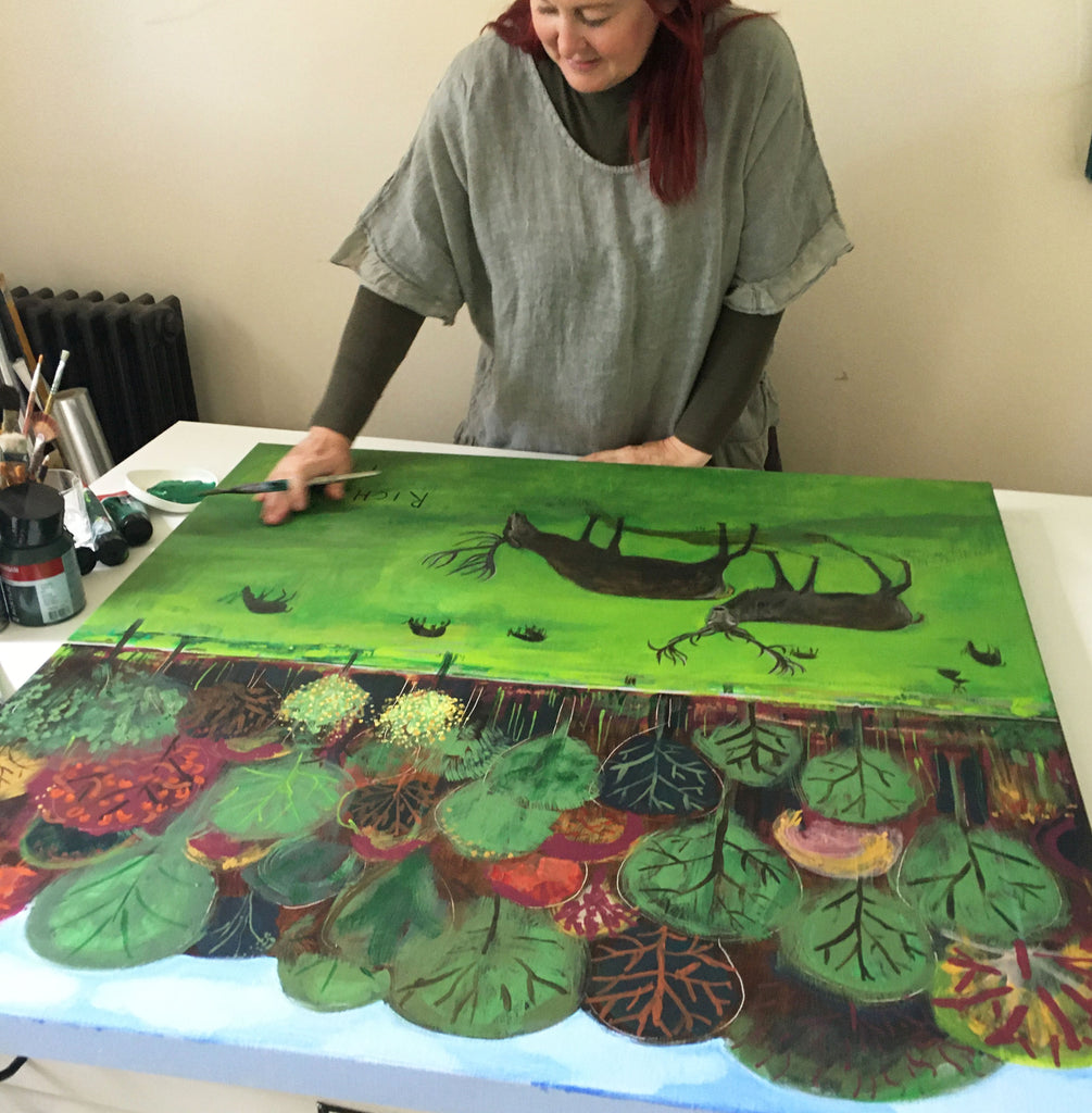 Richmond Park - Original Painting