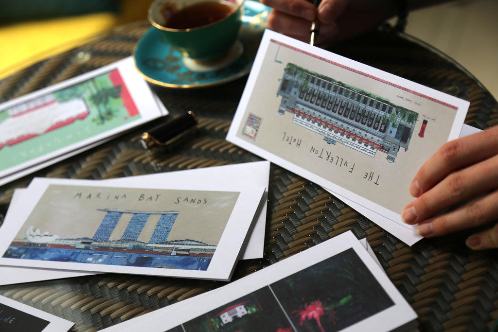 Singapore Greetings Cards - Landmarks Collection