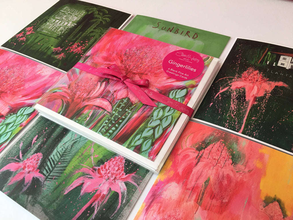 Gingerlilies Greetings Cards