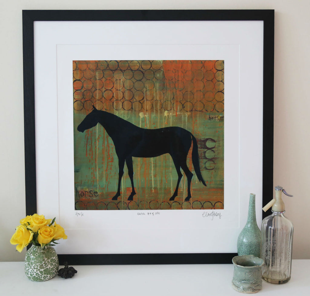 Horse Limited Edition Art Print Clare Haxby