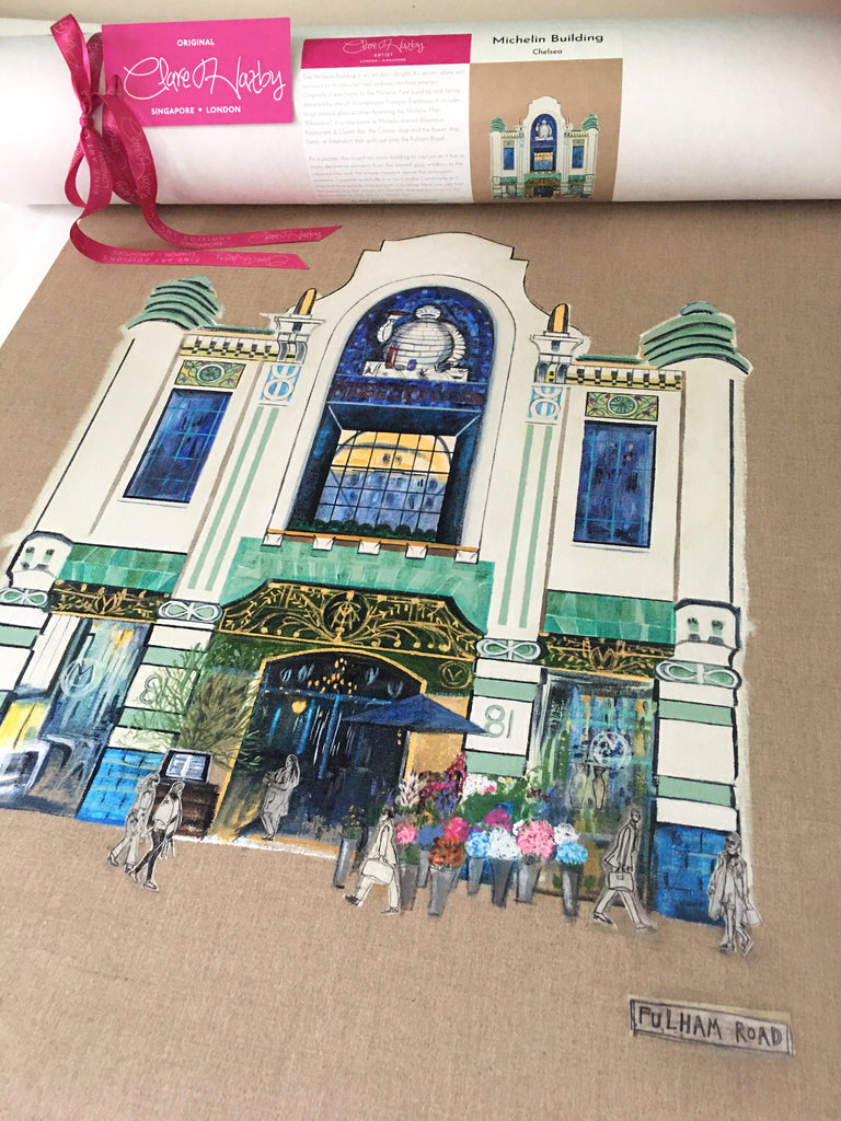 The Michelin Building - Signed Edition Print