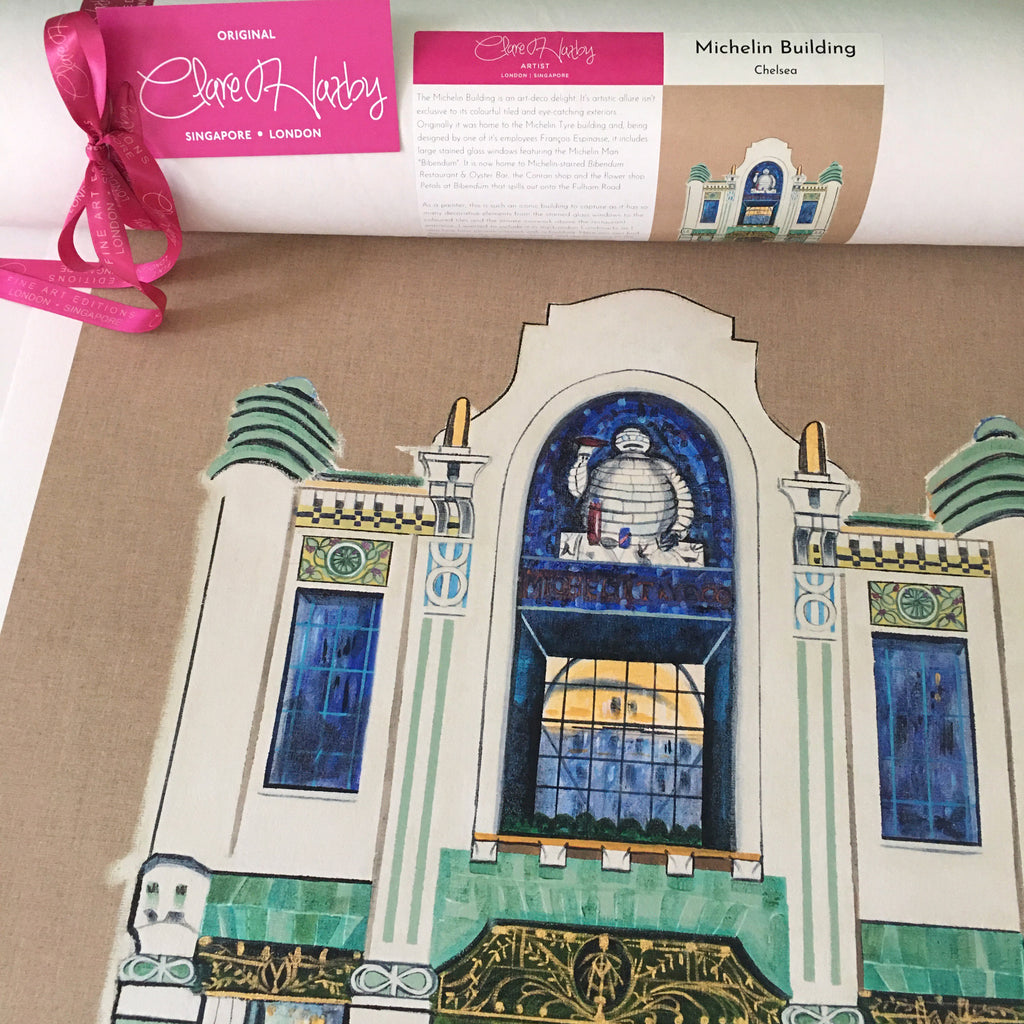 The Michelin Building - Signed Edition Print