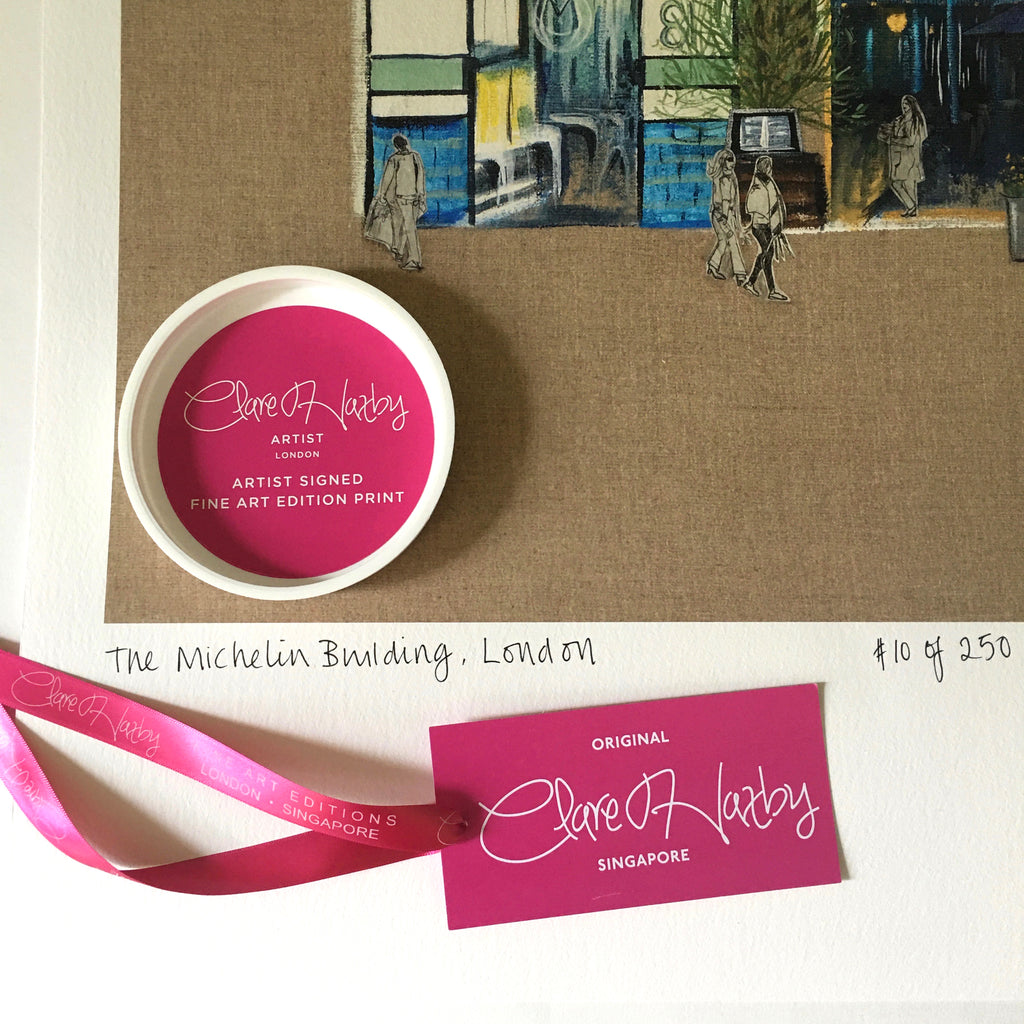 The Michelin Building - Signed Edition Print