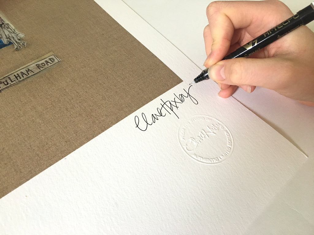 The Michelin Building - Signed Edition Print